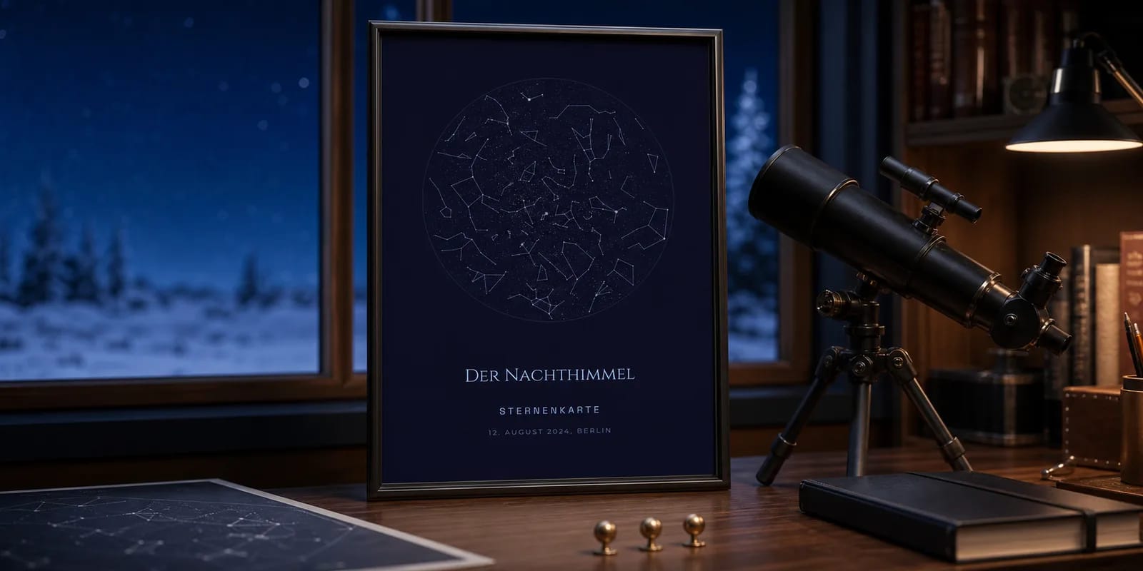 Das Sternbild Orion am Winterhimmel
