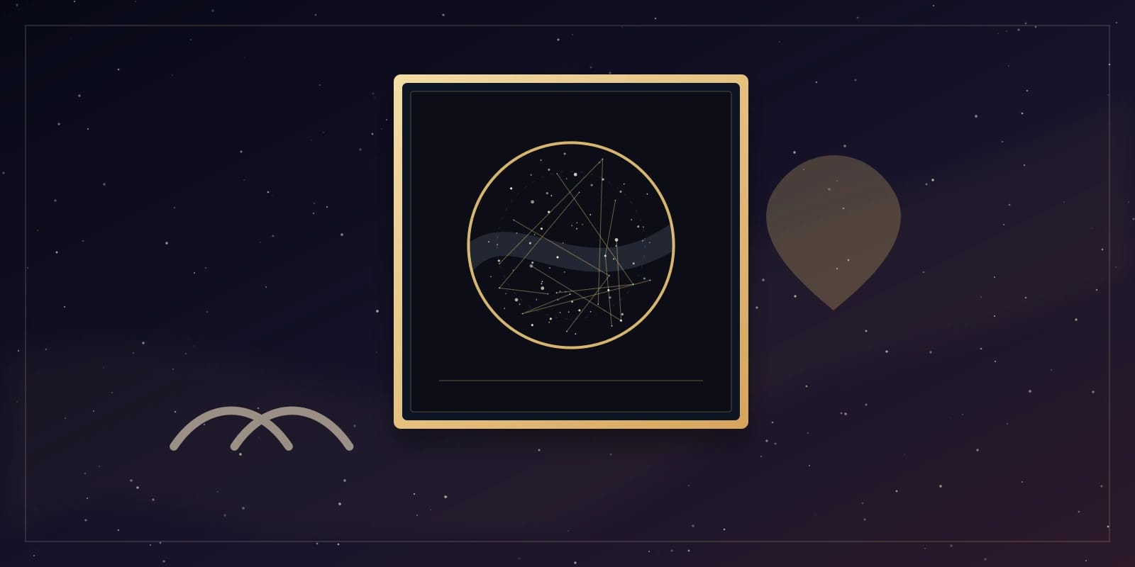 Mapa estelar personalizado de aniversario, regalo de mujer a marido enmarcado