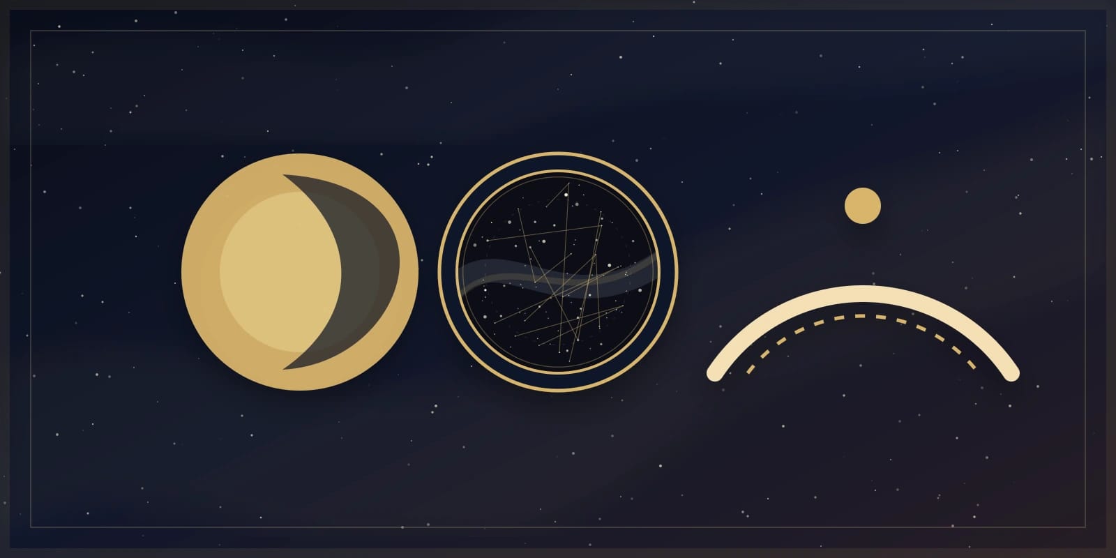 Signo solar, signo lunar y ascendente: el trío explicado y el mapa estelar